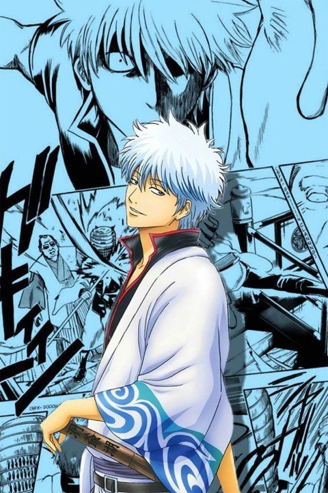 Gintama – 1 Panneau – Plusieurs Tailles | Décoration Maison