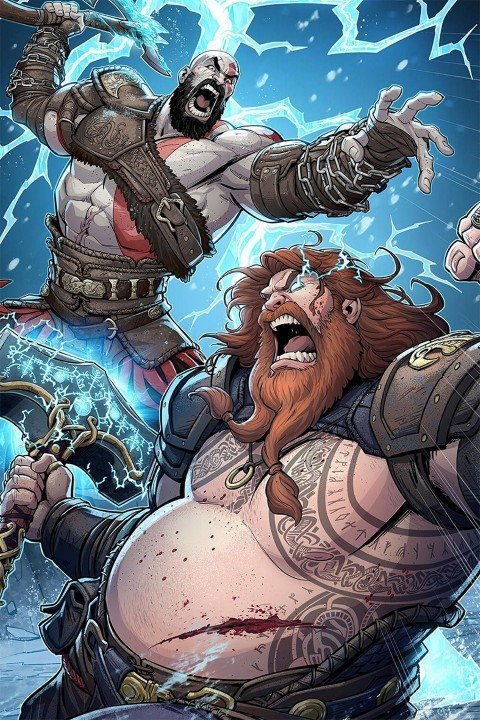 God of War – 1 Panel – Multiple Sizes | Home Decor