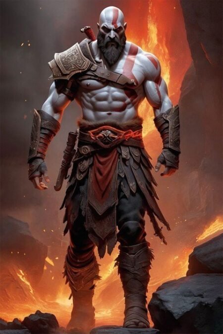 God of War – 1 Panel – Multiple Sizes | Home Decor