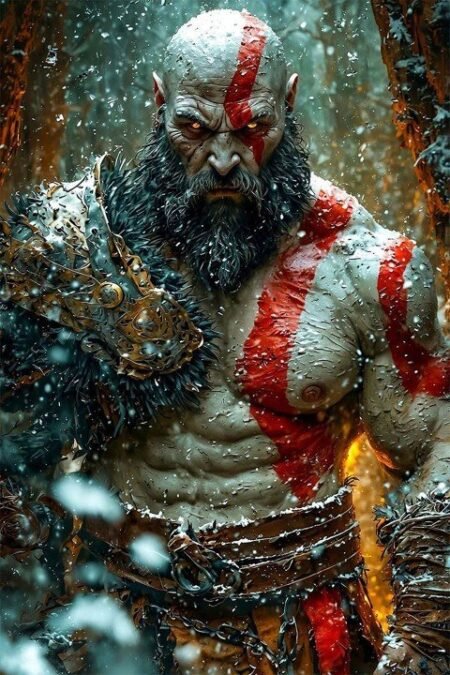 God of War – 1 Panel – Multiple Sizes | Home Decor