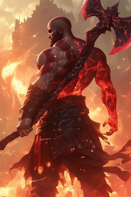 God of War – 1 Panel – Multiple Sizes | Home Decor