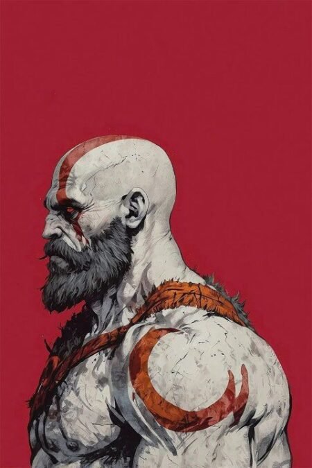 God of War – 1 Panneau – Plusieurs Tailles | Décoration Maison
