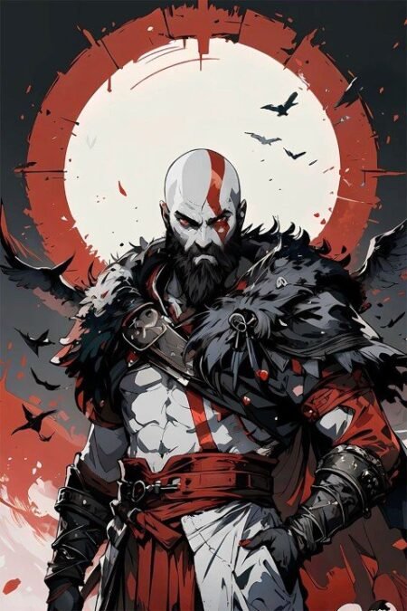 God of War – 1 Panneau – Plusieurs Tailles | Décoration Maison