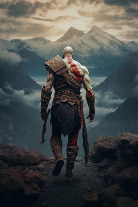 God of War – 1 Panneau – Plusieurs Tailles | Décoration Maison