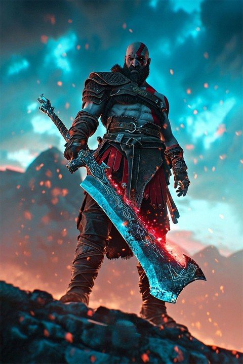 God of War – 1 Panel – Multiple Sizes | Home Decor