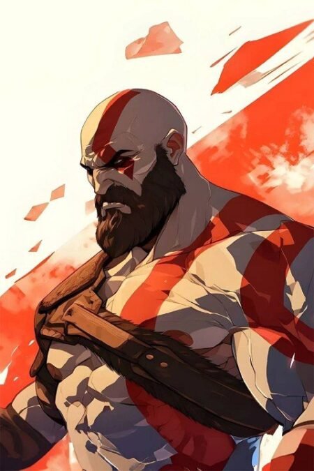 God of War – 1 Panneau – Plusieurs Tailles | Décoration Maison