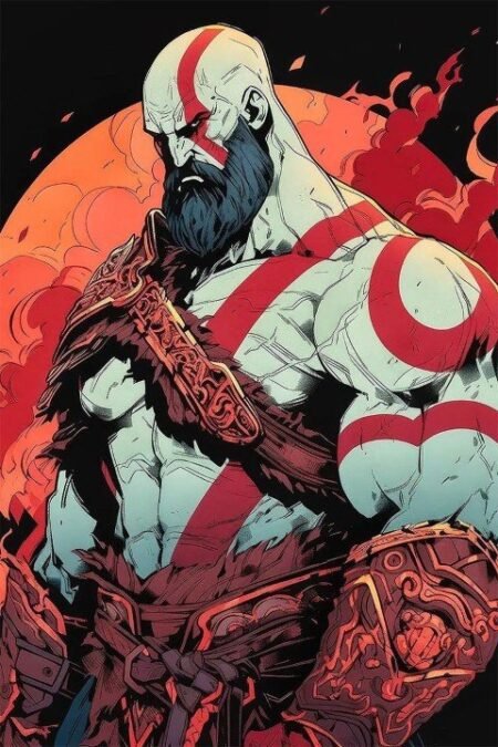 God of War – 1 Panel – Multiple Sizes | Home Decor