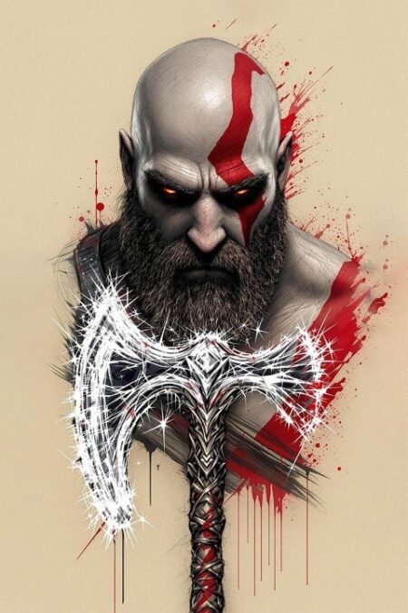God of War – 1 Panel – Multiple Sizes | Home Decor