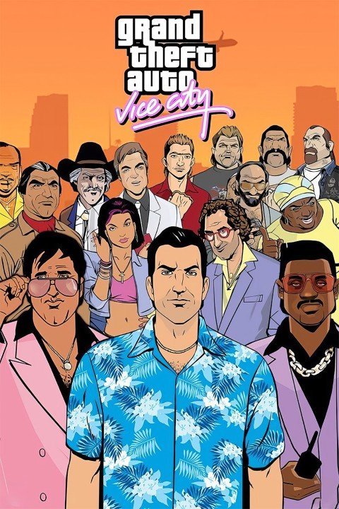 Grand Theft Auto vice city – 1 Panel – Multiple Sizes | Home Decor