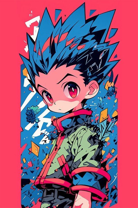 Hunter × Hunter – 1 Panneau – Plusieurs Tailles | Décoration Maison