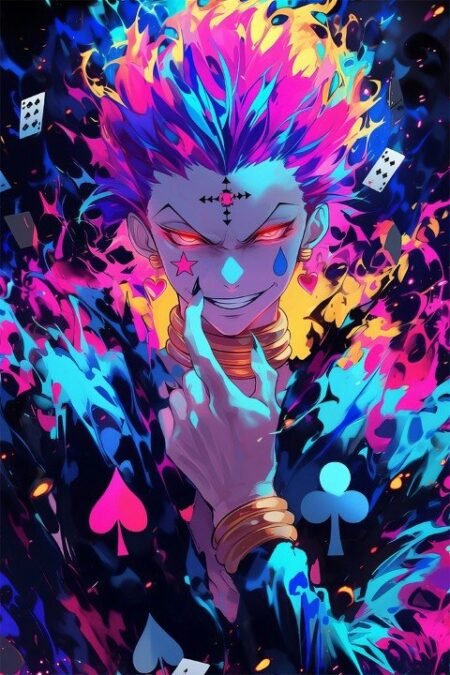 لوحة Hunter × Hunter – قطعة واحدة – برشة أحجام | ديكور دارك