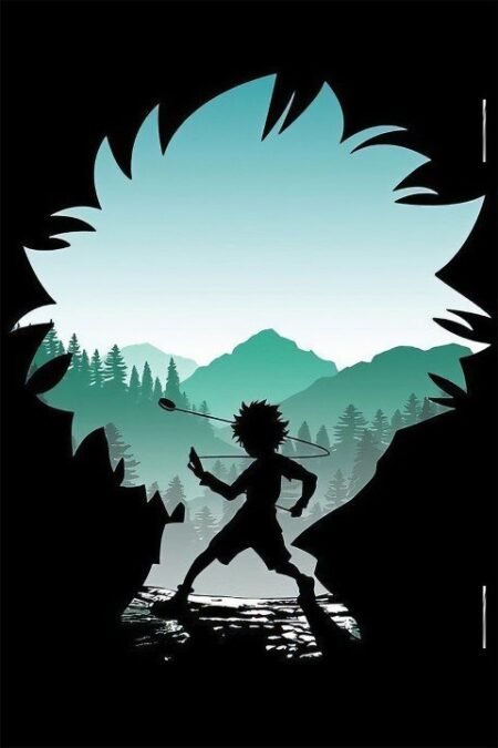 لوحة Hunter × Hunter – قطعة واحدة – برشة أحجام | ديكور دارك