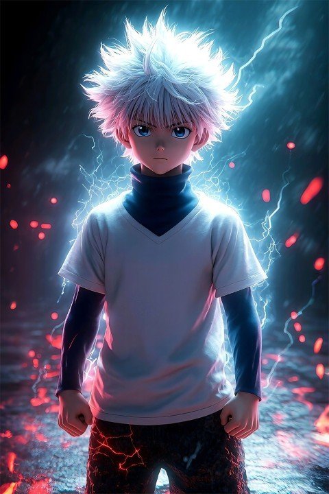 لوحة Hunter × Hunter – قطعة واحدة – برشة أحجام | ديكور دارك