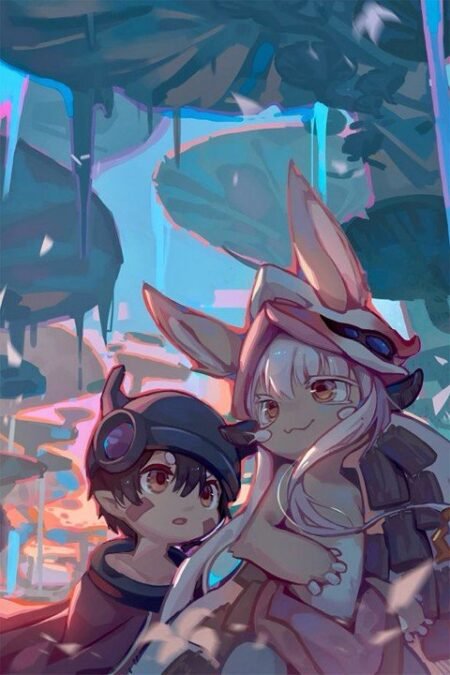 لوحة Made in Abyss – قطعة واحدة – برشة أحجام | ديكور دارك