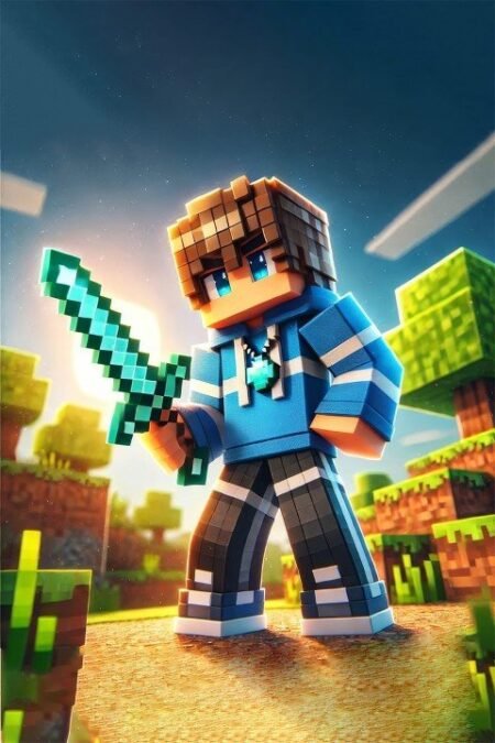 Minecraft – 1 Panel – Multiple Sizes | Home Decor