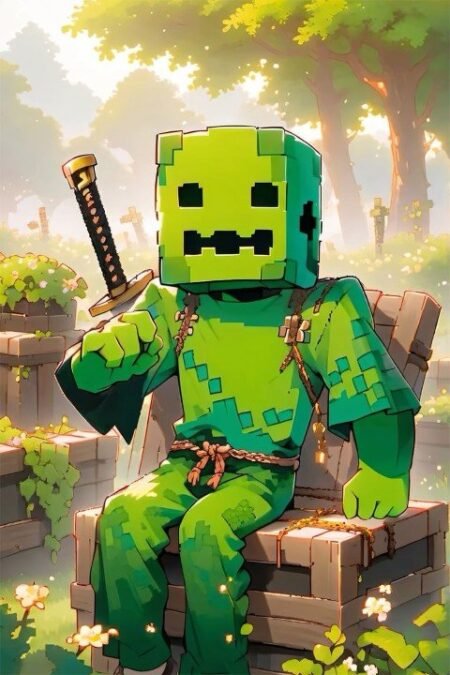 Minecraft – 1 Panel – Multiple Sizes | Home Decor