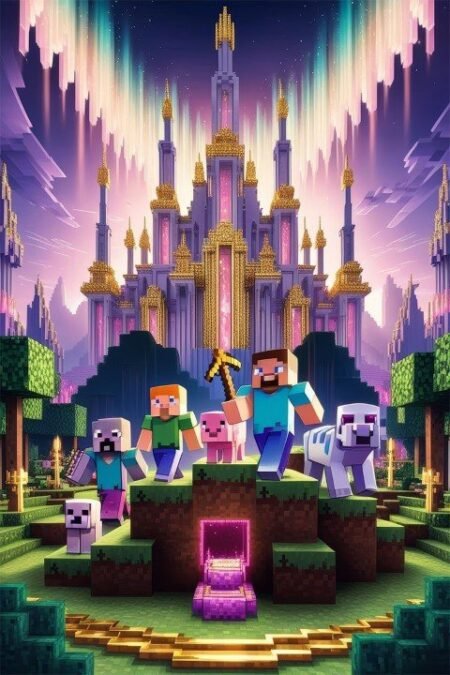 Minecraft – 1 Panel – Multiple Sizes | Home Decor