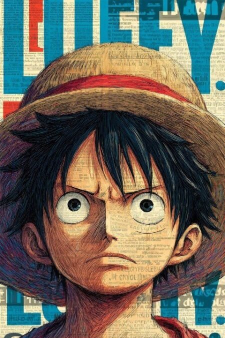 One Piece – 1 Panel – Multiple Sizes | Home Decor