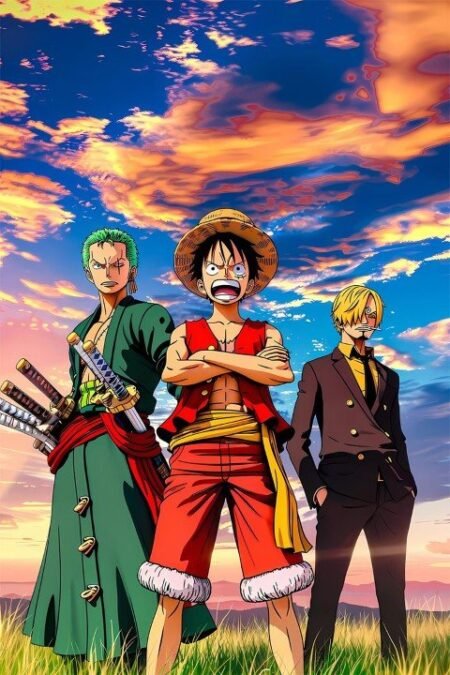 One Piece – 1 Panel – Multiple Sizes | Home Decor