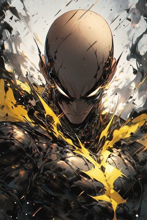 One‑Punch Man – 1 Panneau – Plusieurs Tailles | Décoration Maison