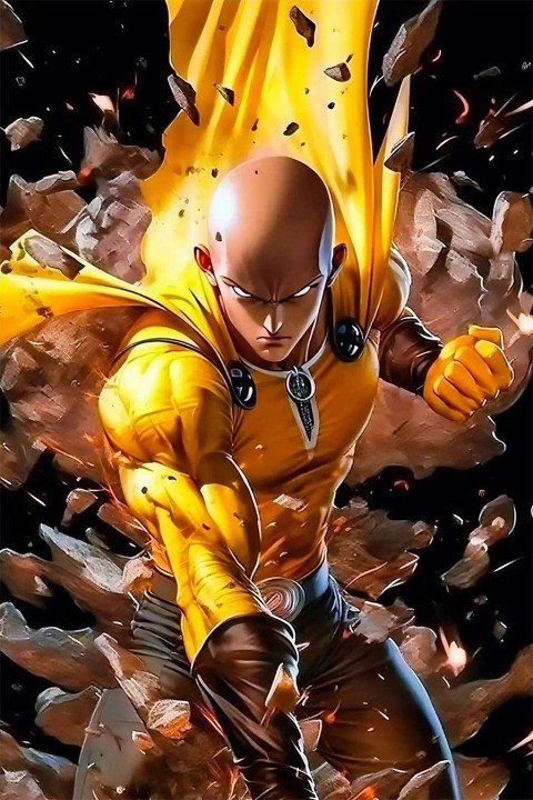 One‑Punch Man – 1 Panneau – Plusieurs Tailles | Décoration Maison