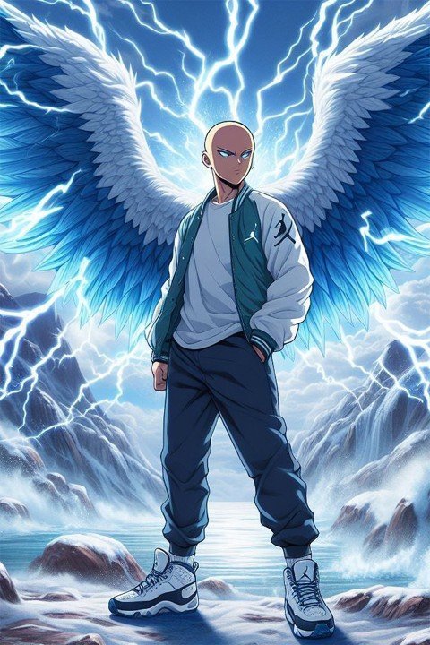 One‑Punch Man – 1 Panneau – Plusieurs Tailles | Décoration Maison