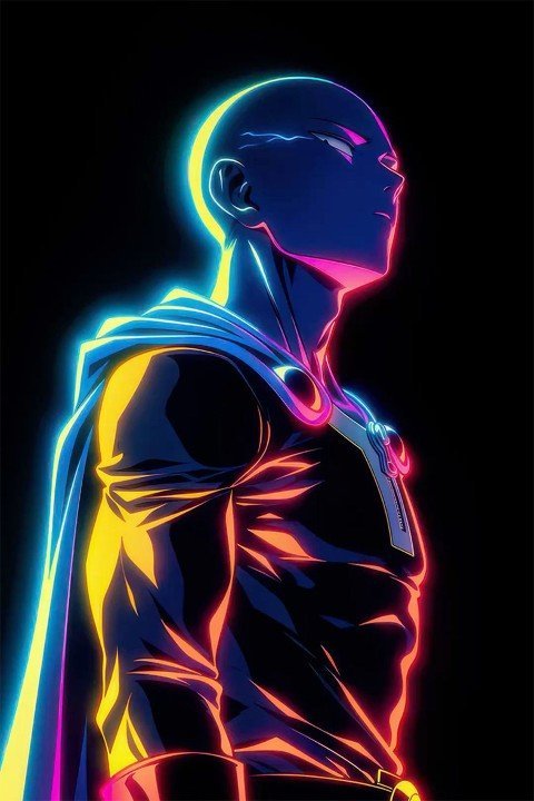 One‑Punch Man – 1 Panneau – Plusieurs Tailles | Décoration Maison