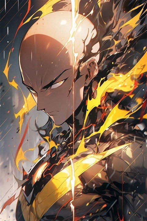 One‑Punch Man – 1 Panneau – Plusieurs Tailles | Décoration Maison