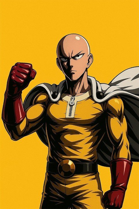One‑Punch Man – 1 Panneau – Plusieurs Tailles | Décoration Maison