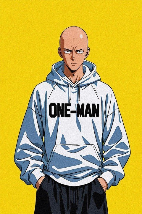 One‑Punch Man – 1 Panneau – Plusieurs Tailles | Décoration Maison