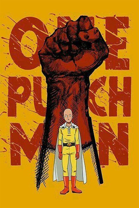 One‑Punch Man – 1 Panel – Multiple Sizes | Home Decor