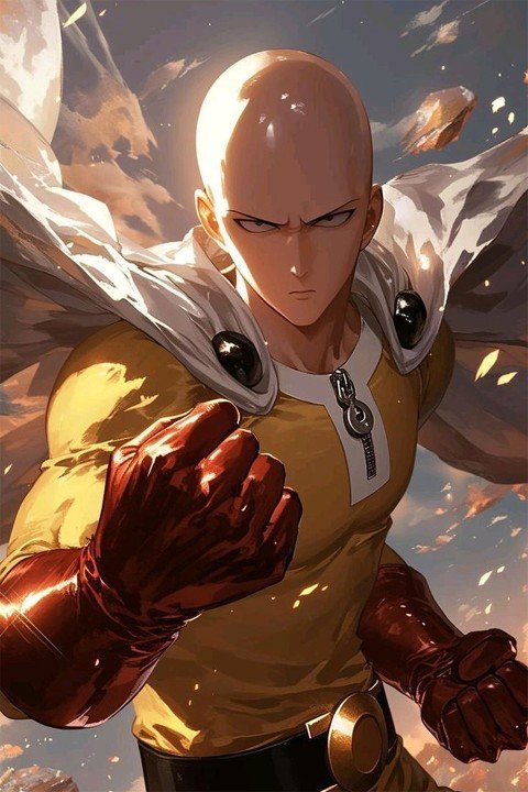 One‑Punch Man – 1 Panel – Multiple Sizes | Home Decor