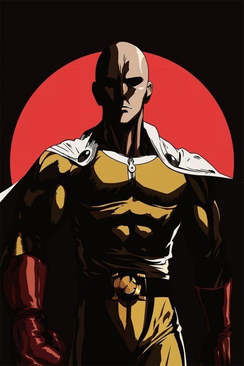 One‑Punch Man – 1 Panel – Multiple Sizes | Home Decor