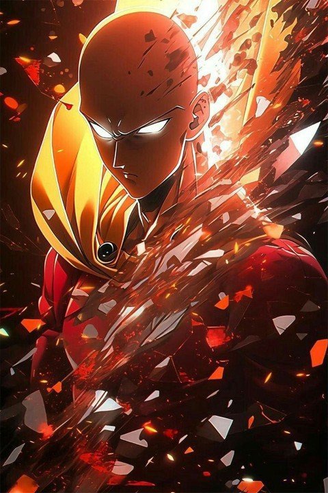 One‑Punch Man – 1 Panel – Multiple Sizes | Home Decor