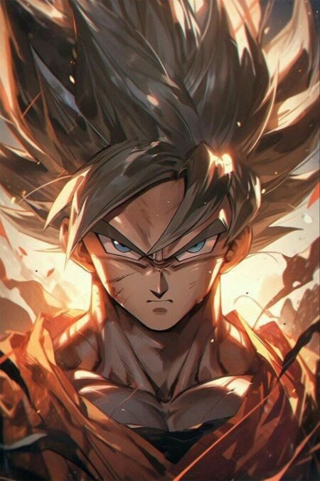 لوحة Dragon Ball – قطعة واحدة – برشة أحجام | ديكور دارك