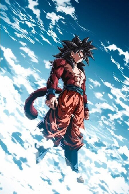 لوحة Dragon Ball – قطعة واحدة – برشة أحجام | ديكور دارك