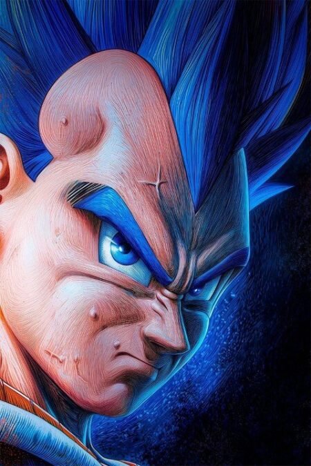 لوحة Dragon Ball – قطعة واحدة – برشة أحجام | ديكور دارك