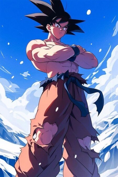 لوحة Dragon Ball – قطعة واحدة – برشة أحجام | ديكور دارك