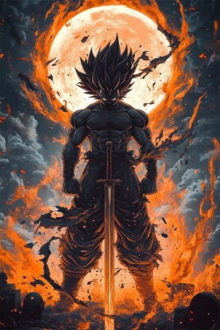 Dragon Ball – 1 Panneau – Plusieurs Tailles | Décoration Maison