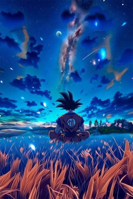 لوحة Dragon Ball – قطعة واحدة – برشة أحجام | ديكور دارك