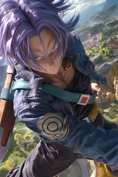 لوحة Dragon Ball – قطعة واحدة – برشة أحجام | ديكور دارك