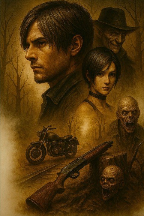 Resident Evil – 1 Panel – Multiple Sizes | Home Decor