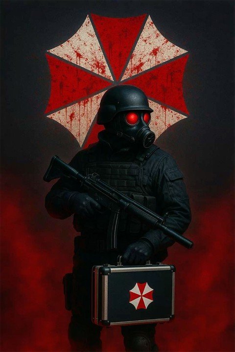 Resident Evil – 1 Panel – Multiple Sizes | Home Decor