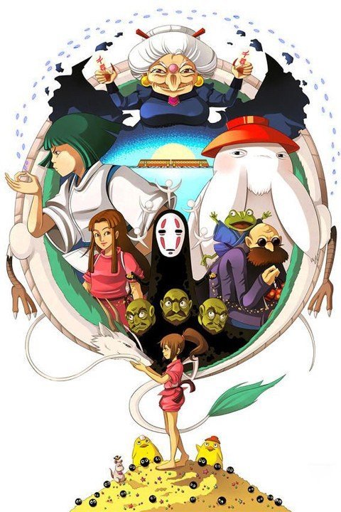 Spirited Away – 1 Panneau – Plusieurs Tailles | Décoration Maison