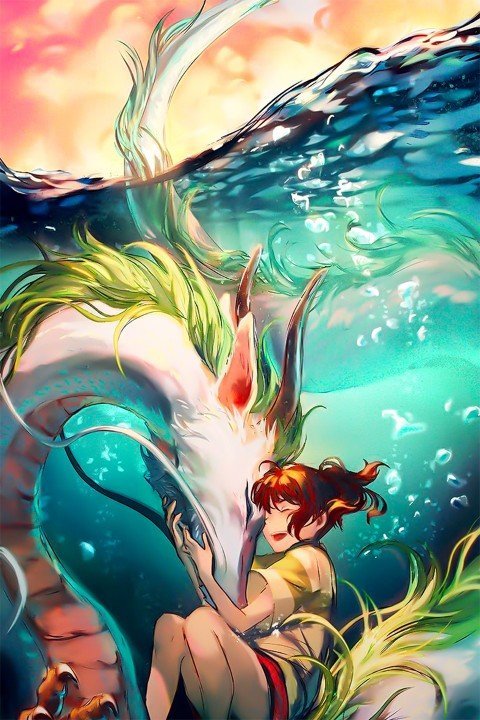 Spirited Away – 1 Panneau – Plusieurs Tailles | Décoration Maison