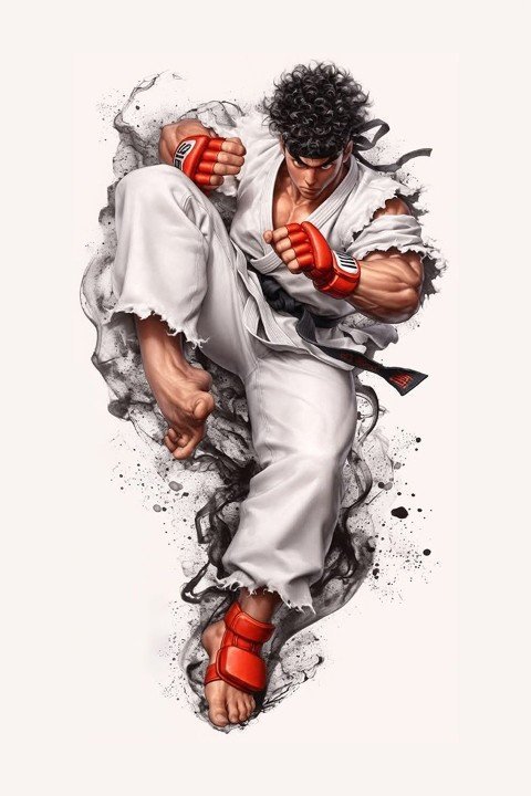 Street Fighter – 1 Panel – Multiple Sizes | Home Decor