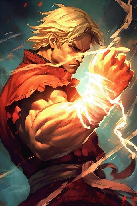 Street Fighter – 1 Panel – Multiple Sizes | Home Decor