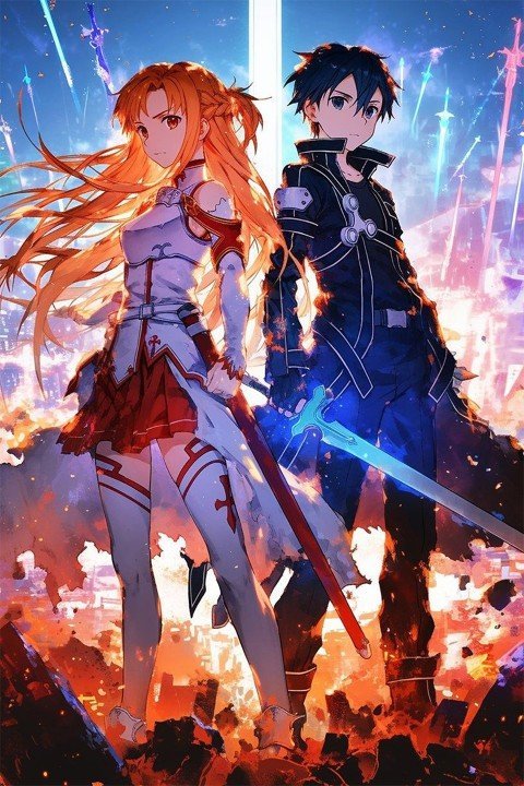 Sword Art Online – 1 Panel – Multiple Sizes | Home Decor