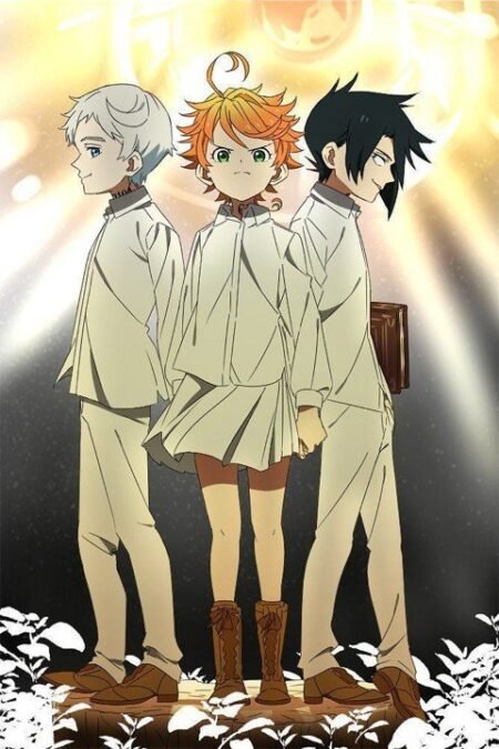لوحة The Promised Neverland – قطعة واحدة – برشة أحجام | ديكور دارك