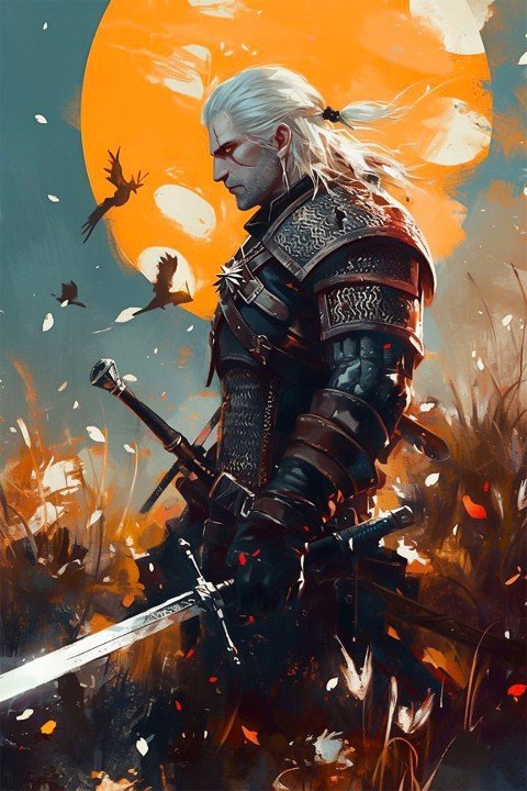 The Witcher – 1 Panel – Multiple Sizes | Home Decor